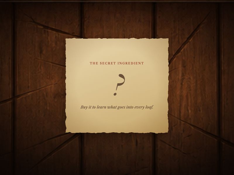 The Secret Ingredient preview